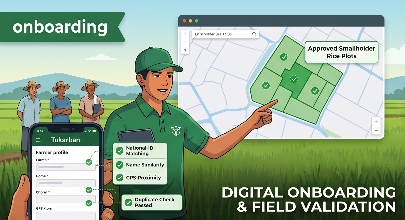 Field photo evidence — AWD rice plot captured in-app